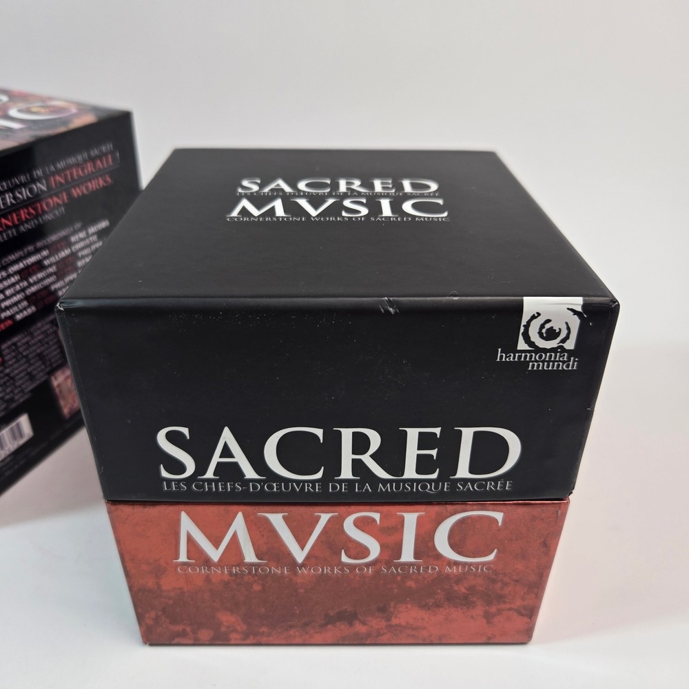 Various - Sacred Music 29 CD + CD-ROM Box Set Harmonia Mundi Classical VG+/NM